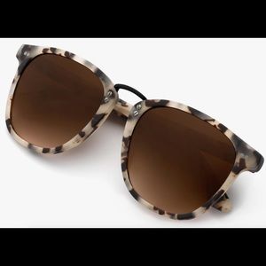 KREWE Adams Matte Oyster Sunglasses